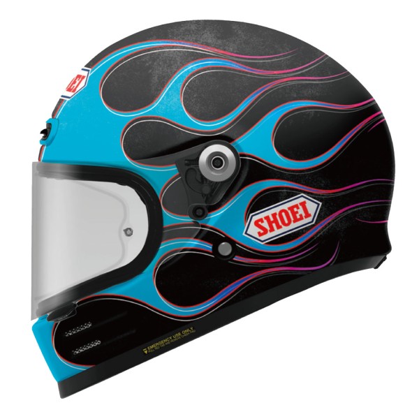Shoei Shoei glamster 06 blast tc-2 x-small helmet